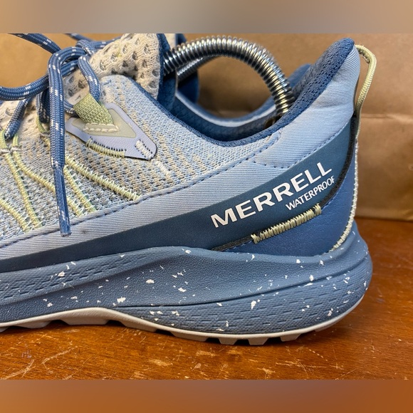 Merrell Women’s Bravada 2 Blue Hiking Trail Sneakers Shoes Size 6 - Picture 2 of 10